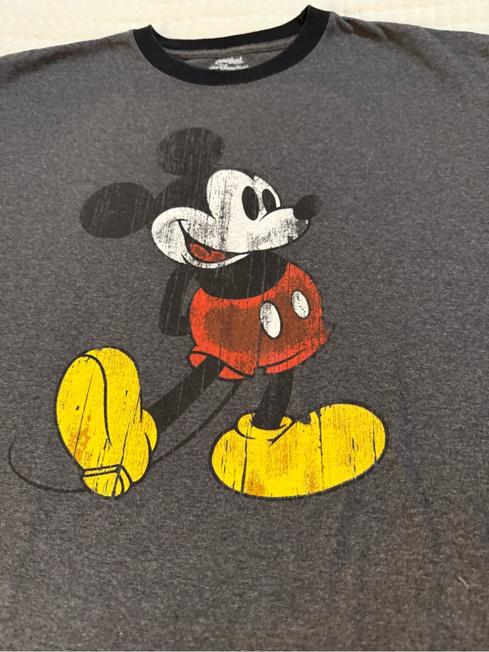 Disney Mickey Mouse Graphic Tee - Charcoal - Picture 2 of 5